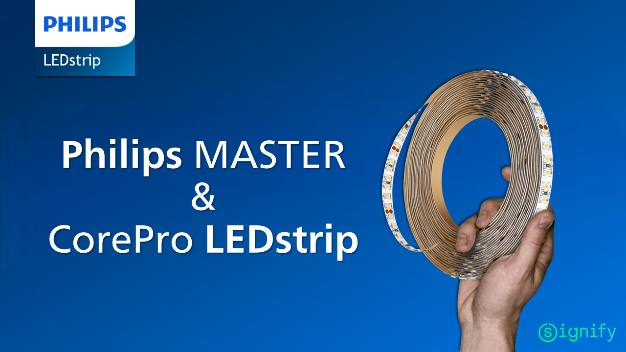 Philips LEDstrip MASTER and CorePro