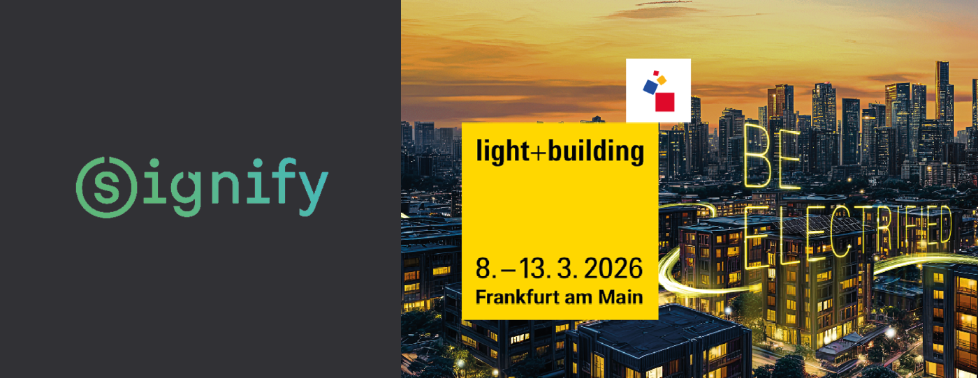 Meet Us at Light + Building 2026 – Signify Invites You!